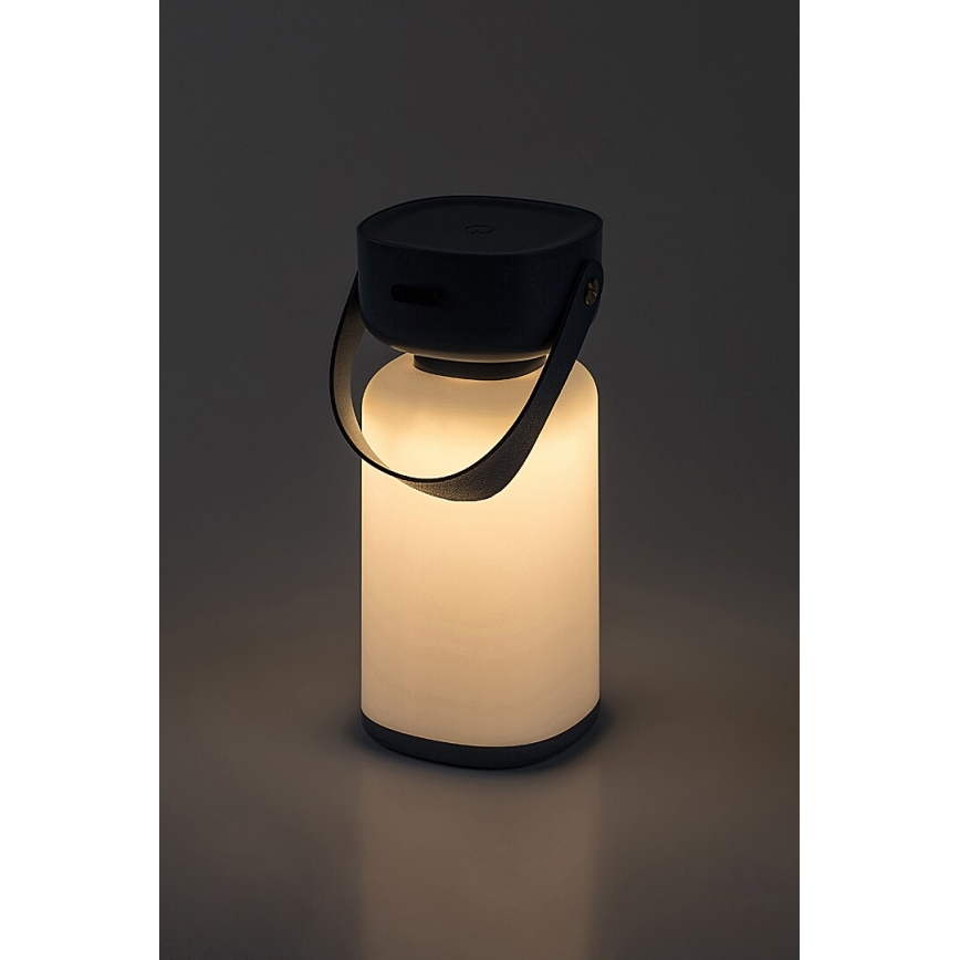 Rabalux - Aufladbare LED-Outdoor-Tischleuchte mit Dimm- und Touch-Funktion LED/3W/5V IP44 blau