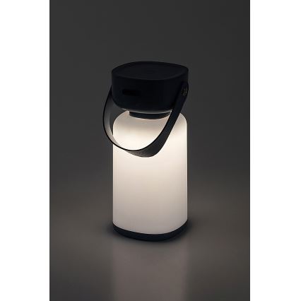 Rabalux - Aufladbare LED-Outdoor-Tischleuchte mit Dimm- und Touch-Funktion LED/3W/5V IP44 blau