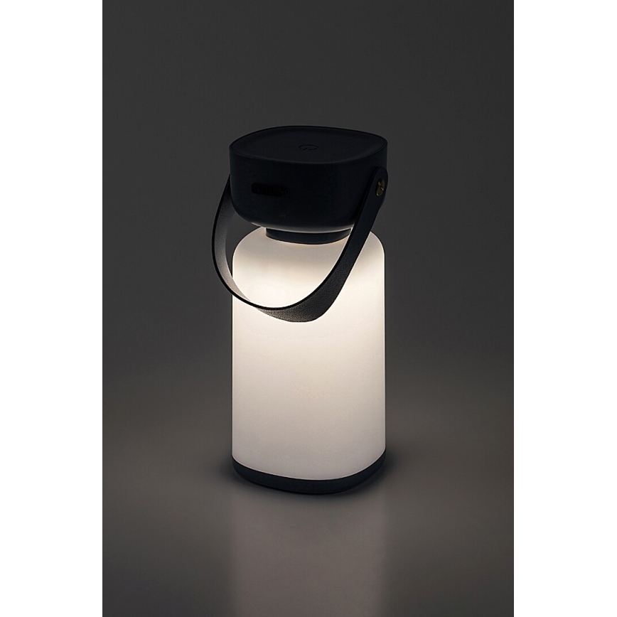 Rabalux - Aufladbare LED-Outdoor-Tischleuchte mit Dimm- und Touch-Funktion LED/3W/5V IP44 blau