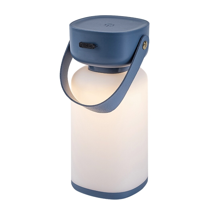Rabalux - Aufladbare LED-Outdoor-Tischleuchte mit Dimm- und Touch-Funktion LED/3W/5V IP44 blau