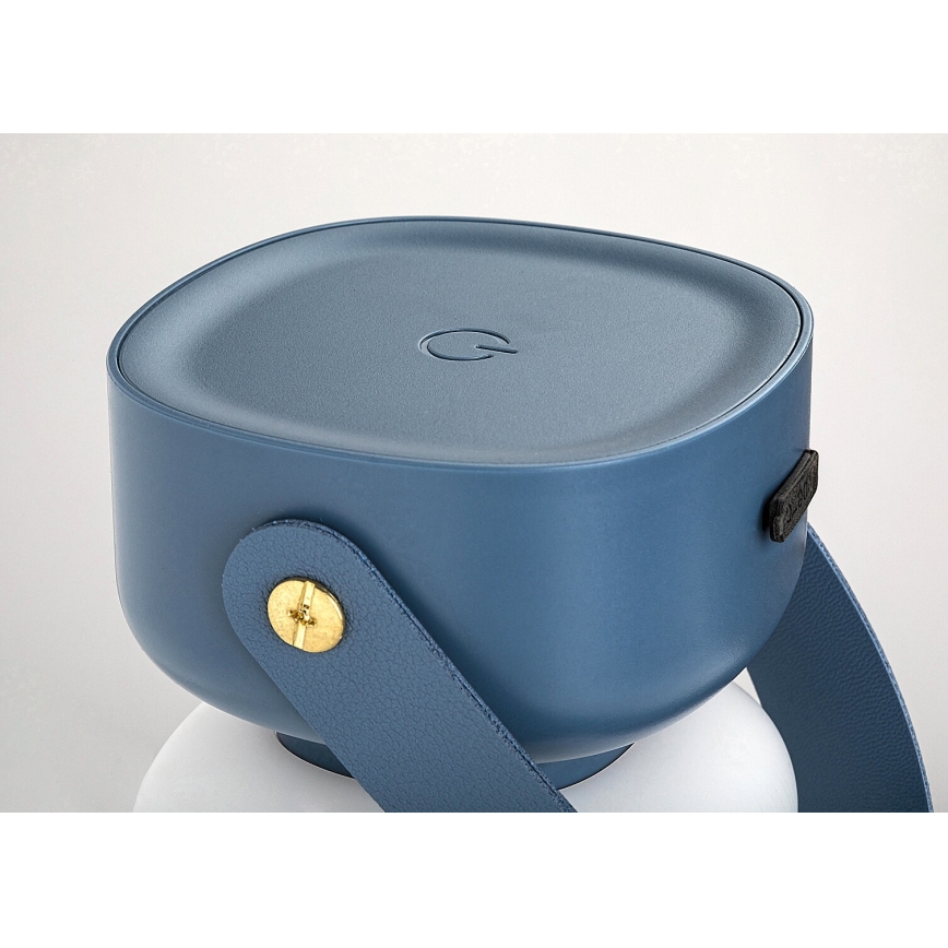 Rabalux - Aufladbare LED-Outdoor-Tischleuchte mit Dimm- und Touch-Funktion LED/3W/5V IP44 blau