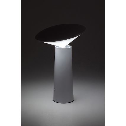 Rabalux - Dimm- und aufladbare LED-Tischleuchte mit Touch-Funktion POLPERRO LED/3W/3,7V 1200mAh weiß