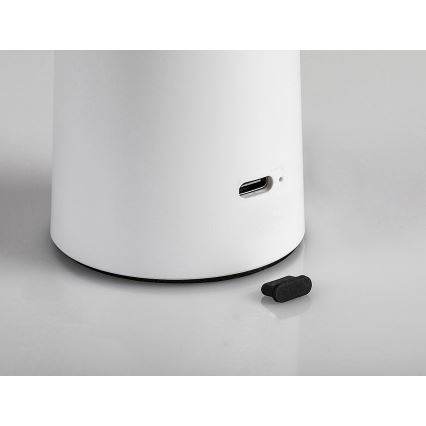Rabalux - Dimm- und aufladbare LED-Tischleuchte mit Touch-Funktion POLPERRO LED/3W/3,7V 1200mAh weiß
