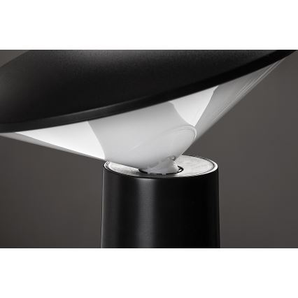 Rabalux - Dimm- und aufladbare LED-Tischleuchte mit Touch-Funktion POLPERRO LED/3W/3,7V 1200mAh schwarz