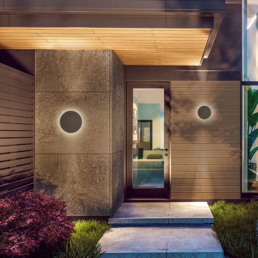 Rabalux - LED-Outdoor-Wandleuchte 15W/230V 2700/4000/6500K IP65 braun