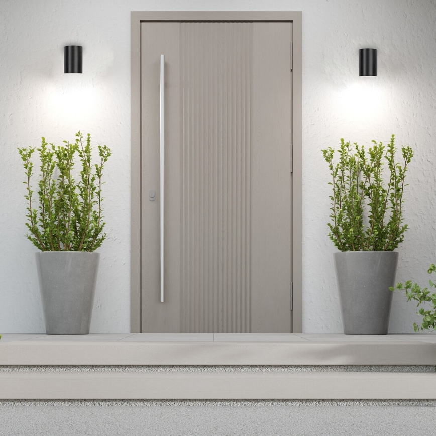 Rabalux - LED-Outdoor-Wandleuchte LED/9W/230V 2700/4000/6500K IP65 schwarz