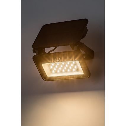 Rabalux - LED-Solarstrahler mit Sensor LED/6W/3,7V 3000/4000/6500K IP65