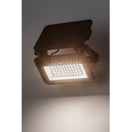 Rabalux - LED-Solarstrahler mit Sensor LED/6W/3,7V 3000/4000/6500K IP65