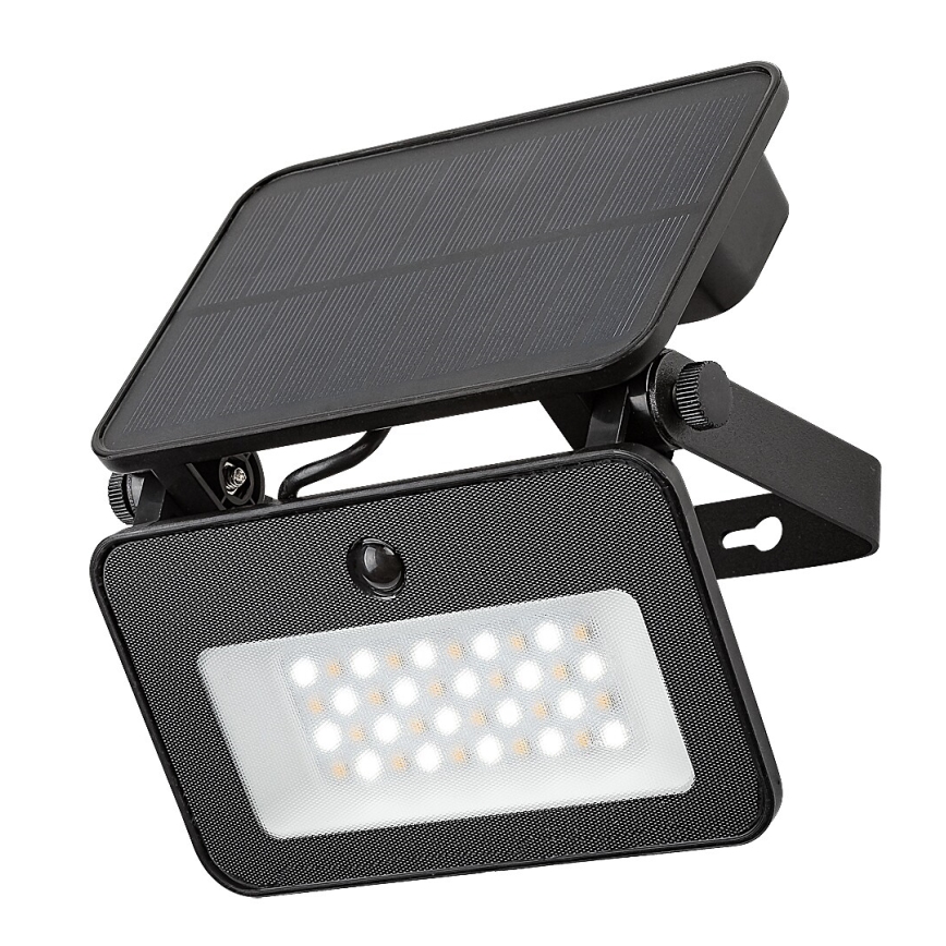 Rabalux - LED-Solarstrahler mit Sensor LED/6W/3,7V 3000/4000/6500K IP65