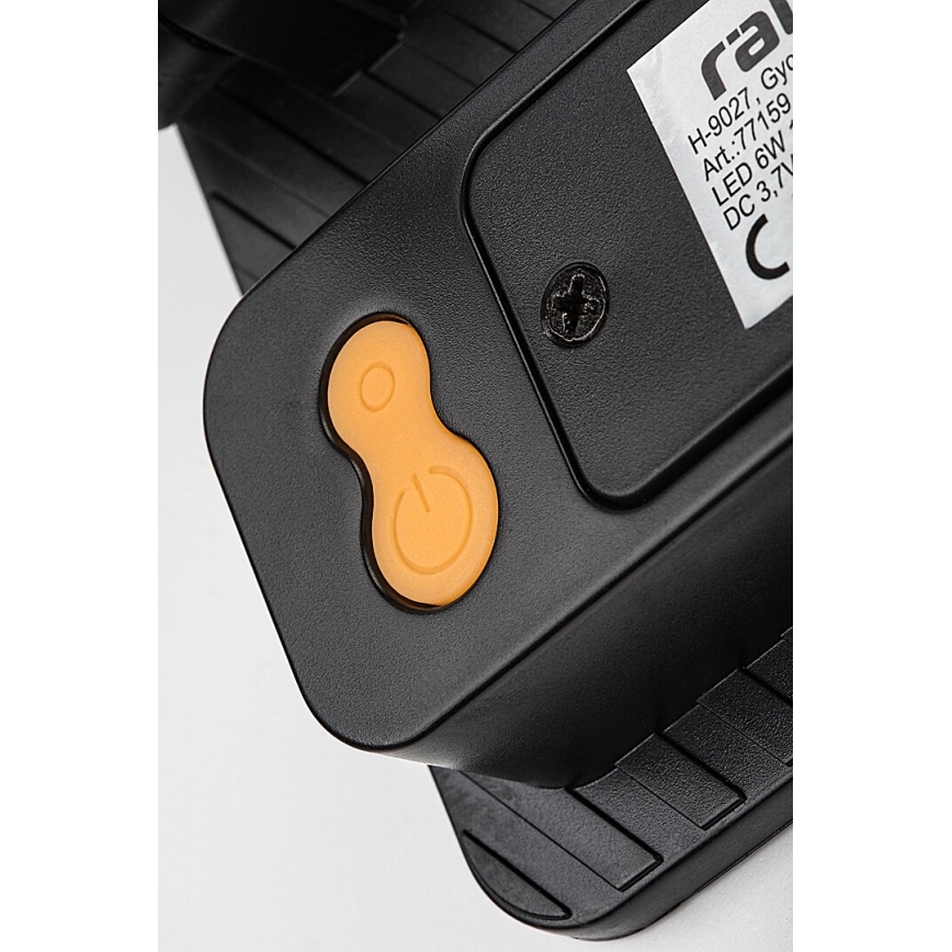 Rabalux - LED-Solarstrahler mit Sensor LED/6W/3,7V 3000/4000/6500K IP65