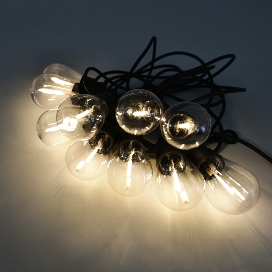 Rabalux - LED-Solarlichterkette LED/3,6W/3,7V 6,5 m 1200mAh IP44
