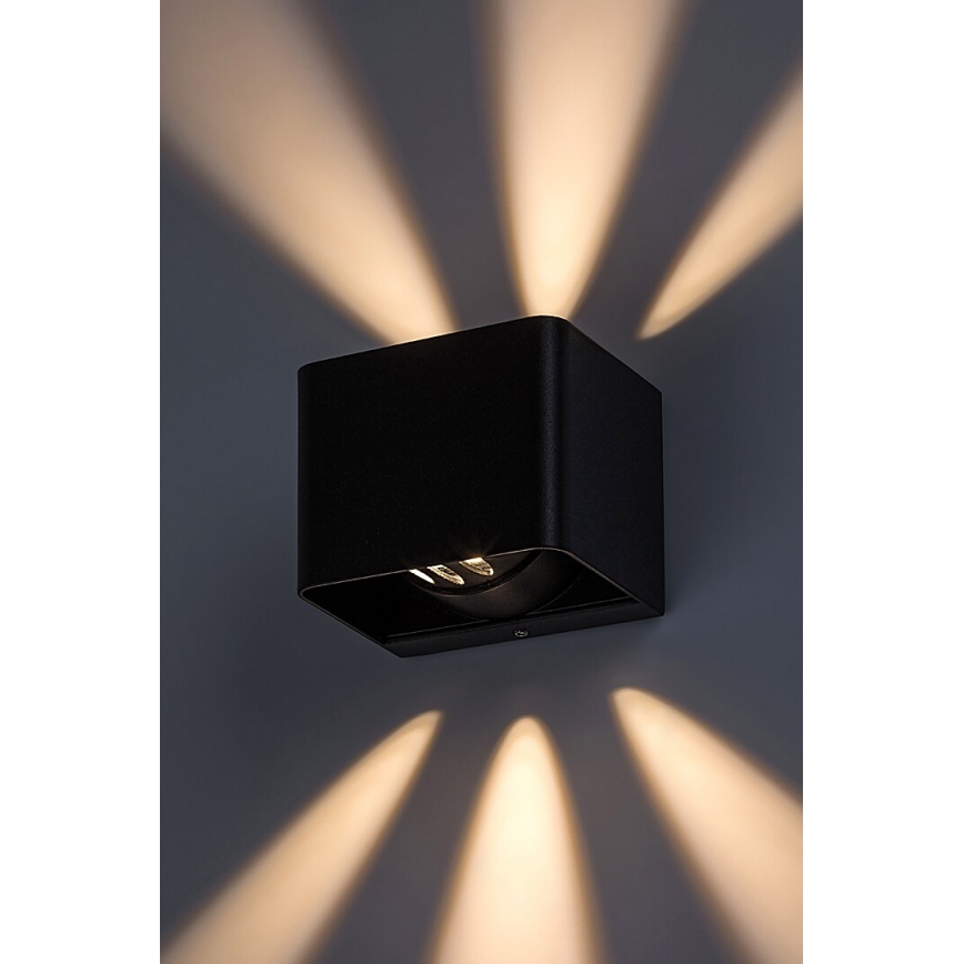 Rabalux - LED-Outdoor-Wandleuchte LED/10W/230V IP54 schwarz