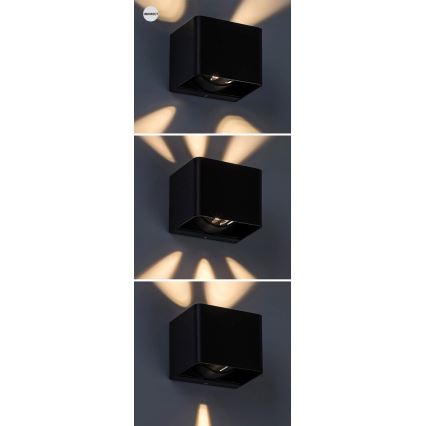 Rabalux - LED-Outdoor-Wandleuchte LED/10W/230V IP54 schwarz
