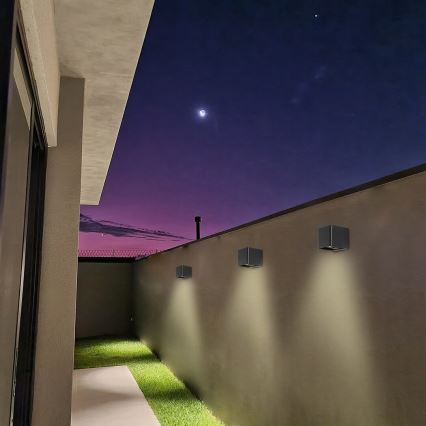 Rabalux - LED-Outdoor-Wandleuchte LED/10W/230V IP54 schwarz