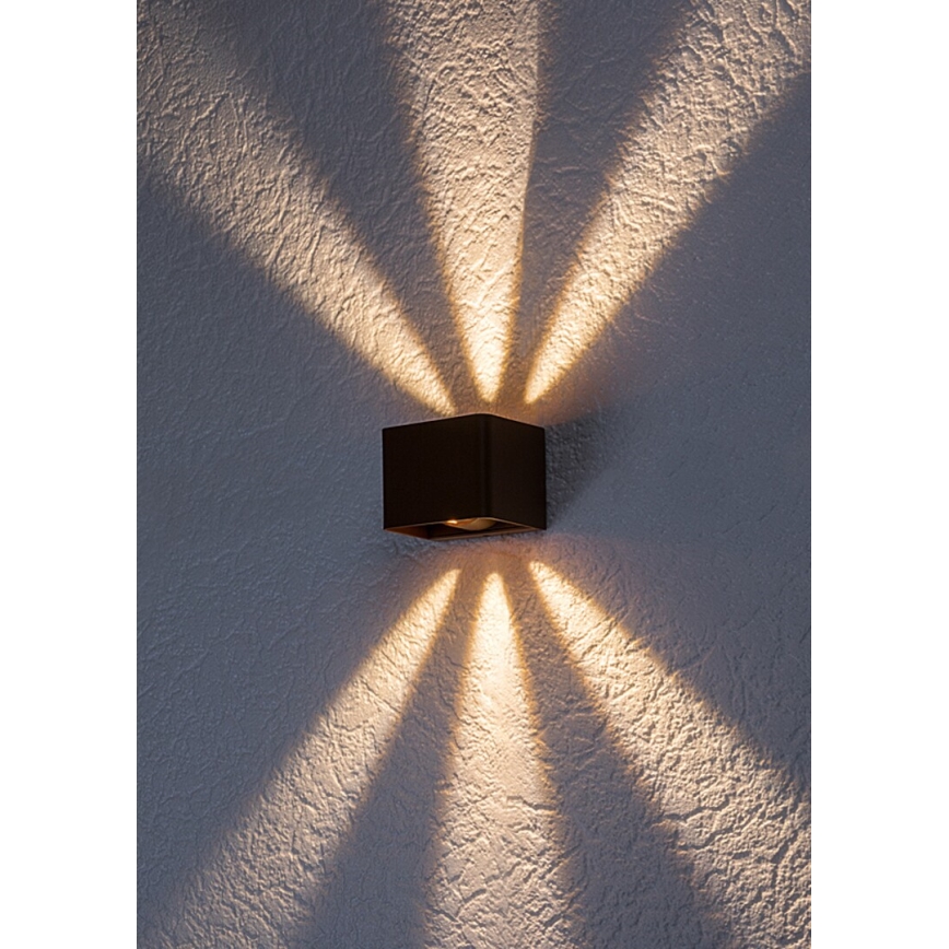 Rabalux - LED-Outdoor-Wandleuchte LED/10W/230V IP54 braun