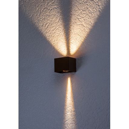 Rabalux - LED-Outdoor-Wandleuchte LED/10W/230V IP54 braun