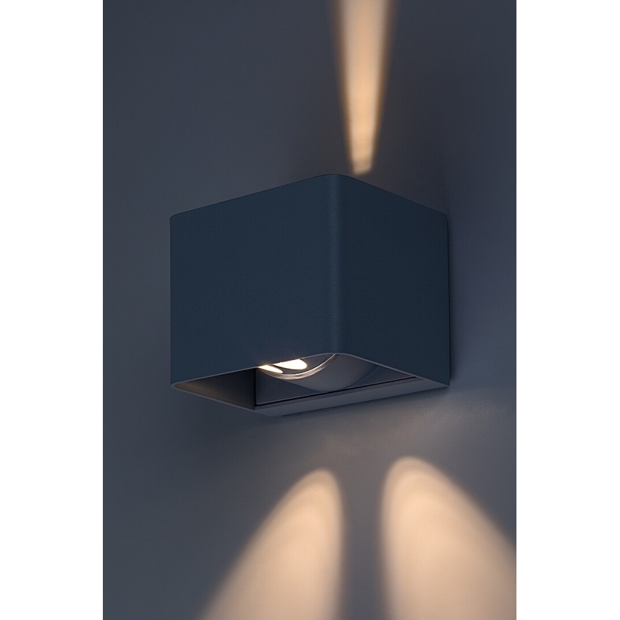 Rabalux - LED-Outdoor-Wandleuchte LED/10W/230V IP54 grau