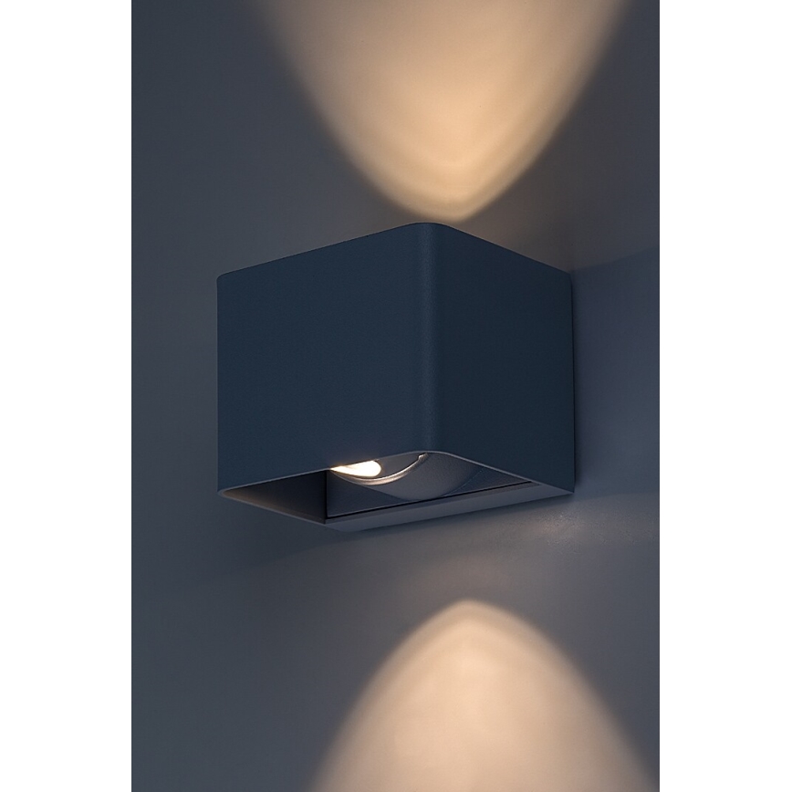Rabalux - LED-Outdoor-Wandleuchte LED/10W/230V IP54 grau