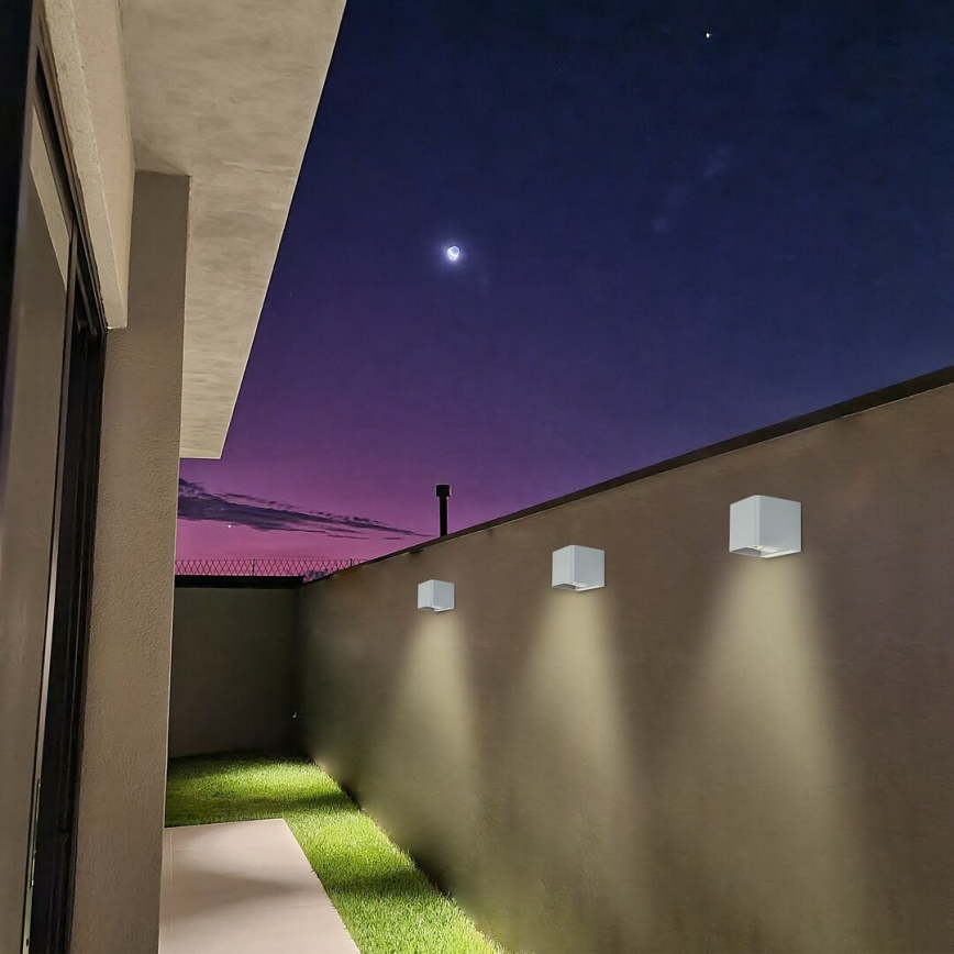 Rabalux - LED-Outdoor-Wandleuchte LED/10W/230V IP54 grau