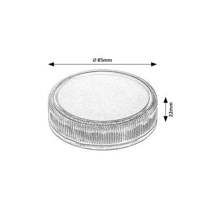 Rabalux - LED Solarleuchte LED/0,3W/1,2V 800mAh IP65