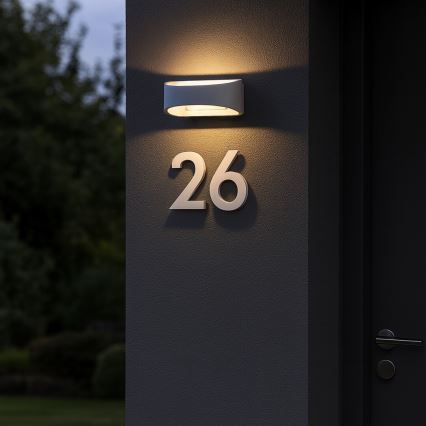 Rabalux - LED-Außenwandleuchte LED/9W/230V IP54 weiß