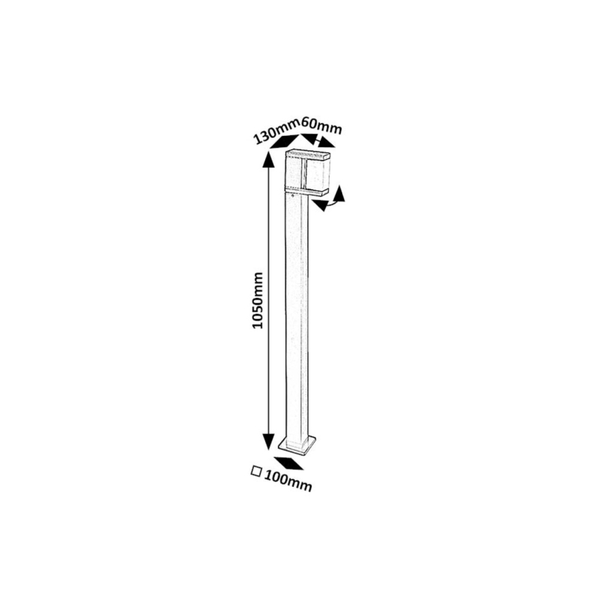 Rabalux - LED-Außenleuchte LED/10W/230V IP54