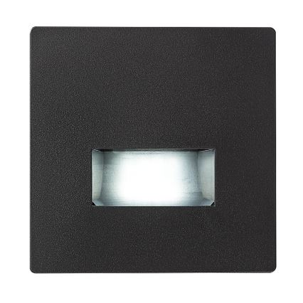Rabalux - LED-Treppenleuchte LED/1W/230V 3000/4500/6500K schwarz