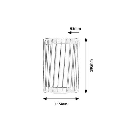 Rabalux - LED Außenwandleuchte LED/6W/230V IP54