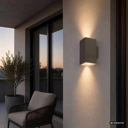 Rabalux - LED-Außenwandleuchte LED/18W/230V 2700/4000/6500K IP65