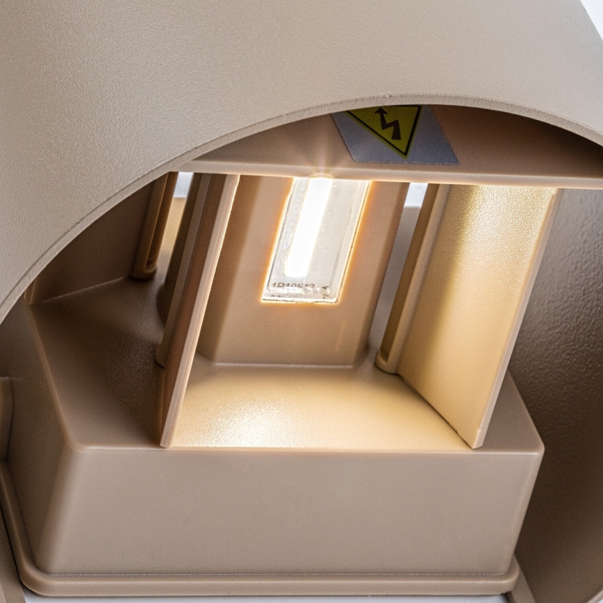 Rabalux - LED Außenwandleuchte LED/5W/230V 2700/4000/6500K IP54 beige