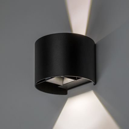 Rabalux - LED Außenwandleuchte LED/5W/230V 2700/4000/6500K IP54 schwarz