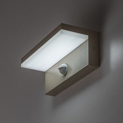 Rabalux - LED Außenwandleuchte mit Sensor LED/9W/230V IP54 beige