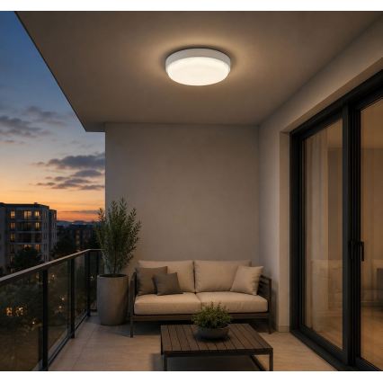 Rabalux - LED Außen-Deckenleuchte LED/14W/230V IP54 weiß