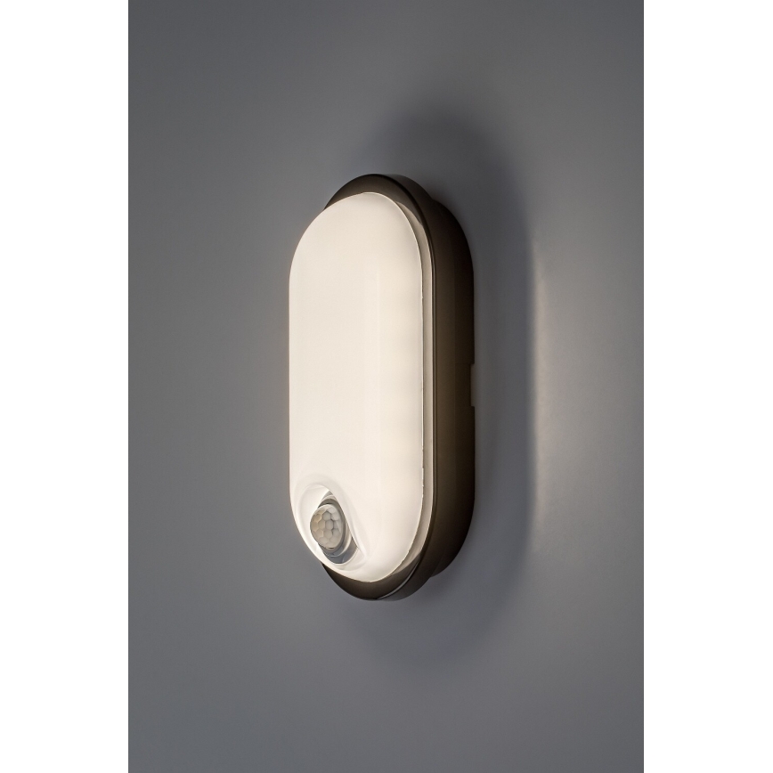 Rabalux - LED Außen-Deckenleuchte mit Sensor LED/15W/230V IP65 schwarz