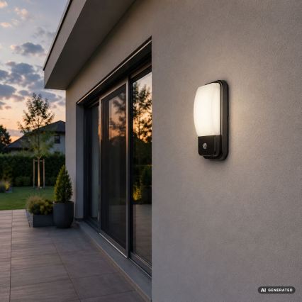 Rabalux - LED-Außenwandleuchte mit Bewegungsmelder LED/20W/230V IP65