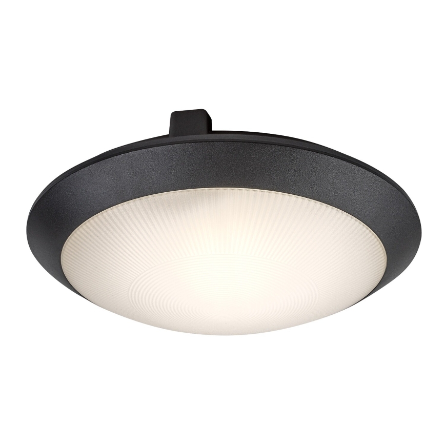 Rabalux - Außen-Deckenleuchte 1x E27/9W/230V IP65 Ø 30 cm, schwarz
