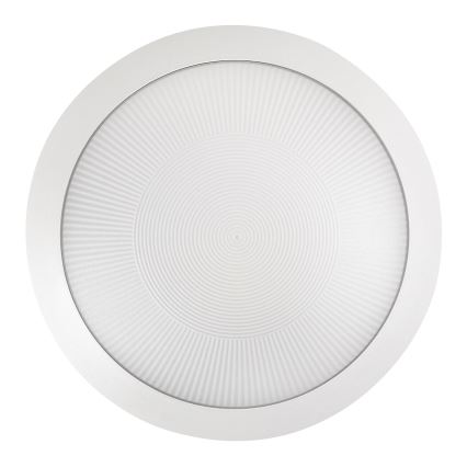 Rabalux - Außen-Deckenleuchte 1xE27/9W/230V IP65 Ø 30 cm weiß
