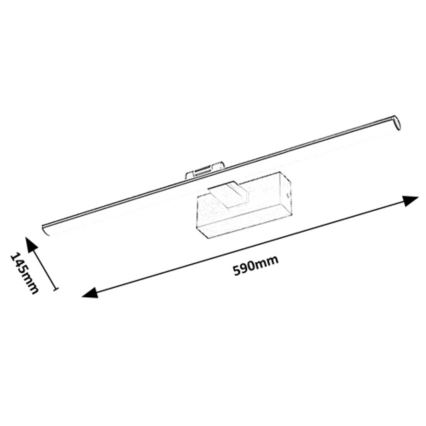 Rabalux - LED-Bilderleuchte LED/12W/230V 3000K 59 cm