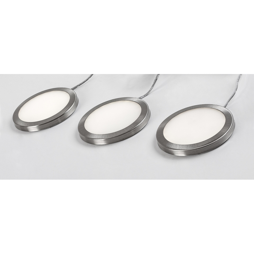 Rabalux - Set 3x dimmbare LED-Schrankleuchten LED/1W/230V 4000K