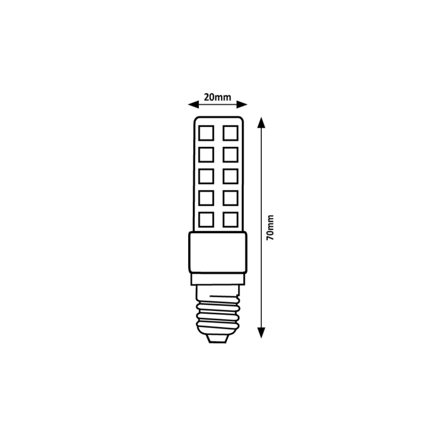 Rabalux - LED-Leuchtmittel T20 E14/6W/230V 3000K