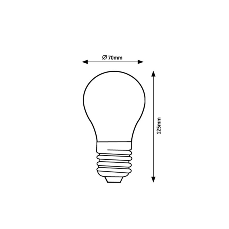 Rabalux - LED-Filament-Leuchtmittel A70 E27/18W/230V 3000K