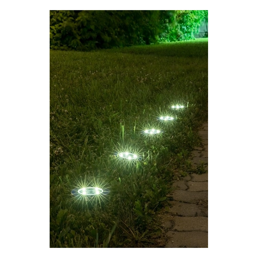 Rabalux - LED Außen-Solarleuchte mit Sensor LED/0,24W/1xAA 400 mAh Schwarz IP44