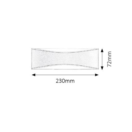 Rabalux - LED Außenbeleuchtung LED/10W/230V IP65