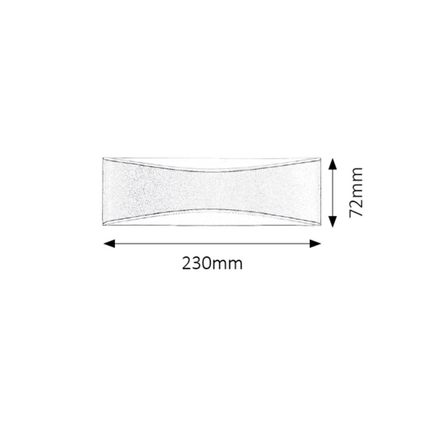 Rabalux - LED Außenbeleuchtung LED/10W/230V IP65