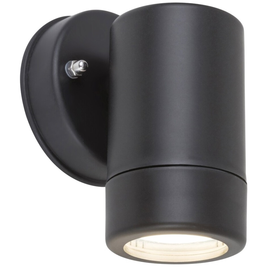 Außen Wandbeleuchtung 1xGU10/10W/230V IP44 schwarz