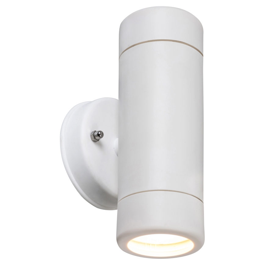 Außen Wandbeleuchtung 2xGU10/10W/230V IP44 weiß