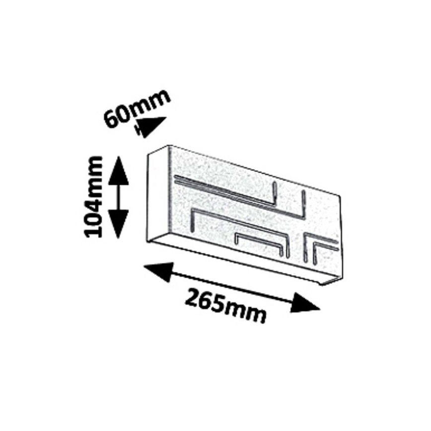 Rabalux 8873 - LED Auβen-Wandbeleuchtung MARIBOR LED/12W/230V IP65