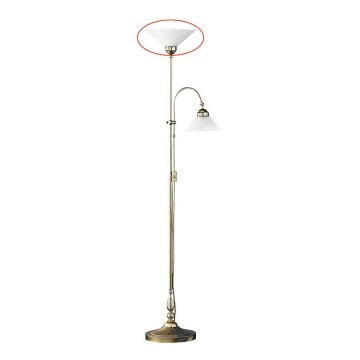 Rabalux 9934 - Ersatzglas für die Stehlampe MARIAN E27