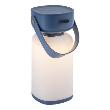 Rabalux - Aufladbare LED-Outdoor-Tischleuchte mit Dimm- und Touch-Funktion LED/3W/5V IP44 blau