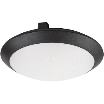 Rabalux - Außen-Deckenleuchte 1x E27/9W/230V IP65 Ø 30 cm, schwarz